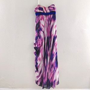 Strapless night gown